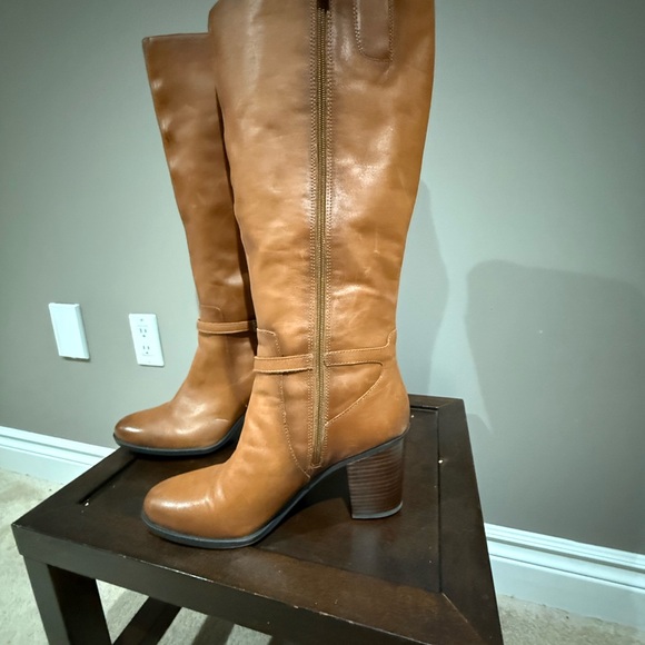 Naturalizer Shoes - Naturalizer Brown Heeled Boots Timeless Design 10W